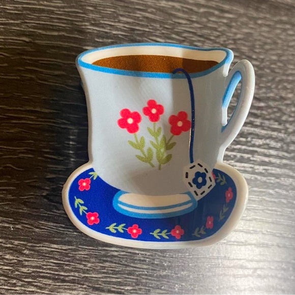 Floral teacup mini Clip🔥💡 - Picture 4 of 4